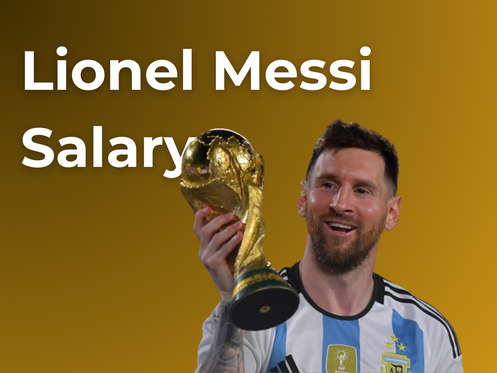 Lionel Messi Salary per Week and Net Worth in Rands 2025